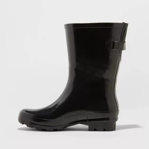 Women's Vicki Mid Calf Rubber Rain Boots size 9 - Picture 6 of 6